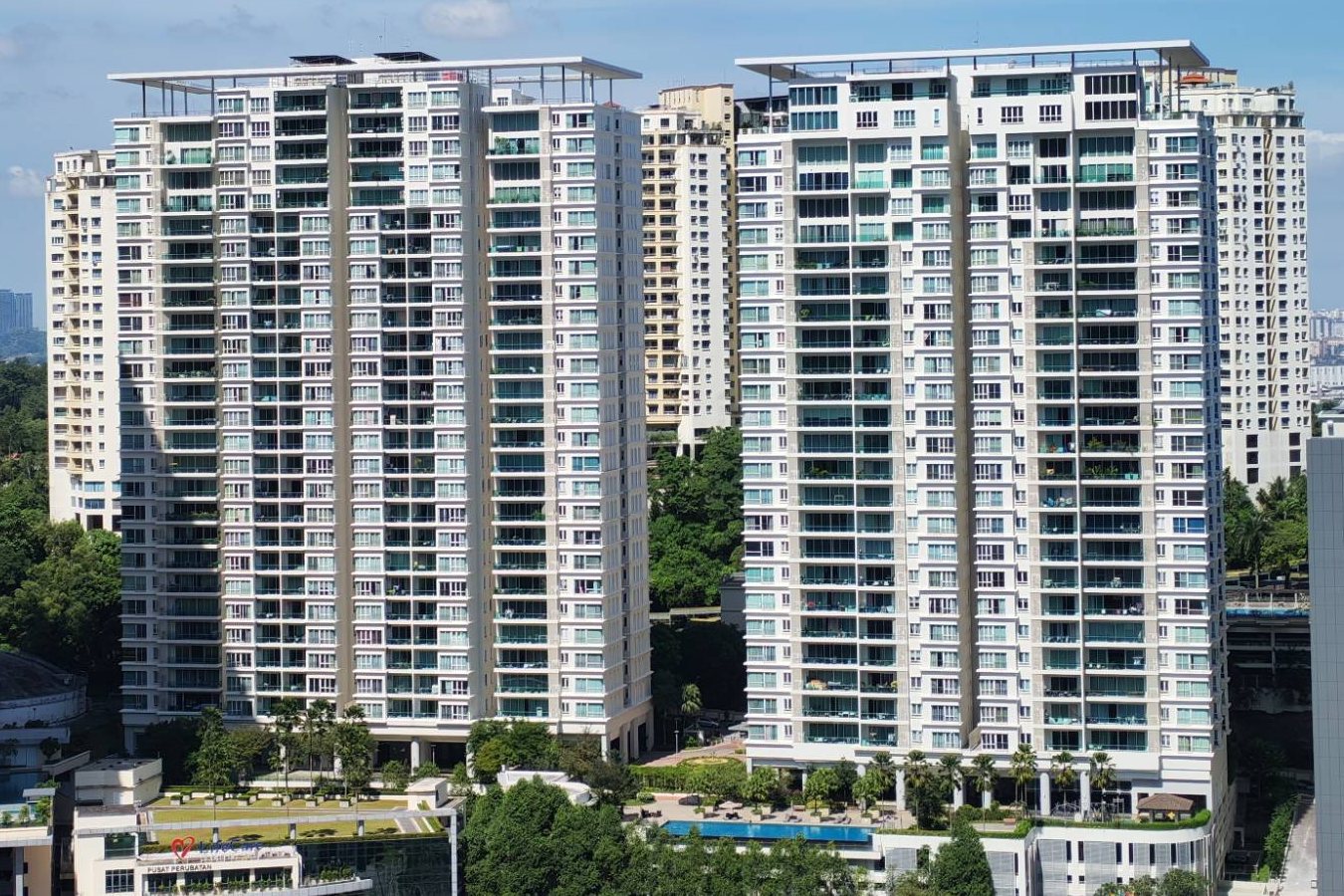 The Park Residences Bangsar South, Acacia and Begonia towers